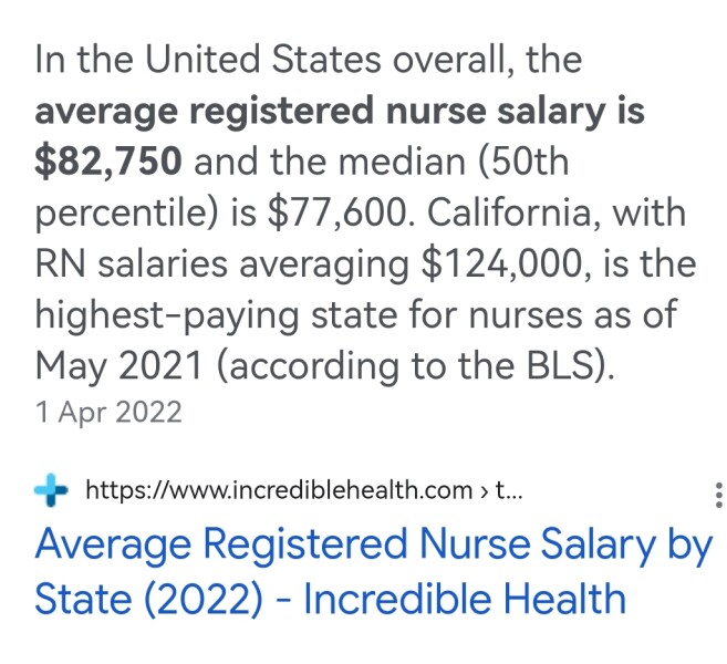 To ask how much you earn?