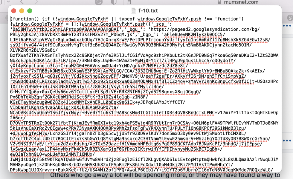 Clicking on threads is automatically downloading files to my mac
