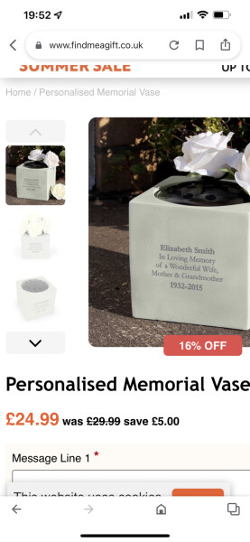 Would you pay £400 to add an inscription to a headstone for someone you never knew?