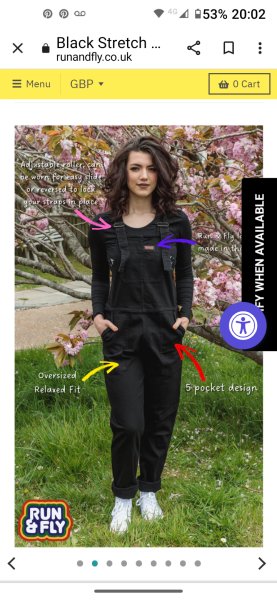 What dungarees do you like? (with clips not ties if possible)