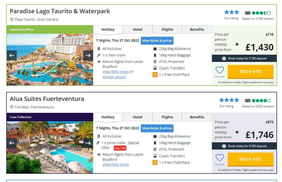 Where is affordable to go for some sun in October half term?