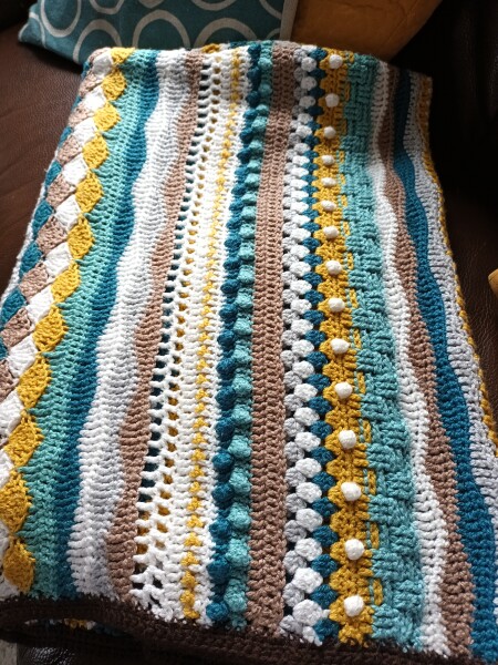 It's Crochet,  Knit & Natter 9: So Many Projects, So Little Time. (Oh well - I almost made it rhyme!)