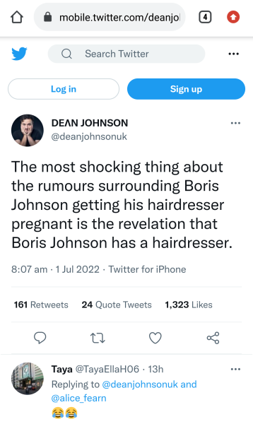 To point out that the PM tried to give his mistress £100k public sector job