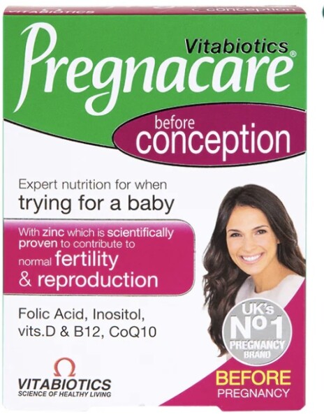 Pregnacare before conception / breastfeeding 