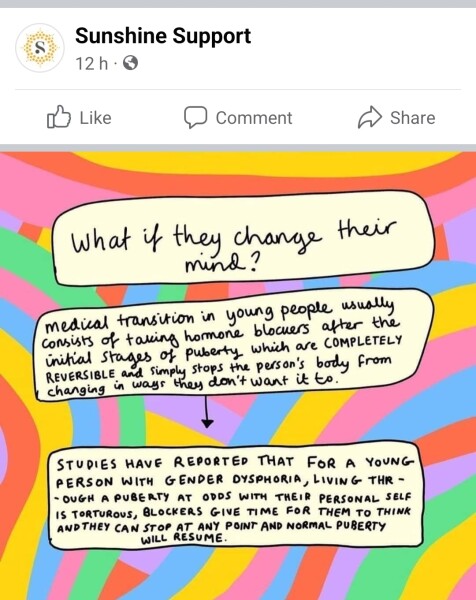 Charities targeting SEND children with gender identity