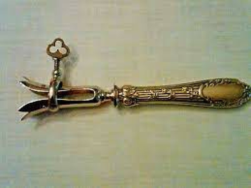 Does anyone know what this unusual utensil is?