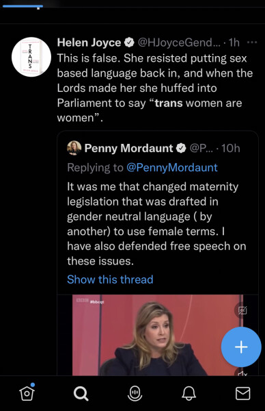 Penny Mordaunt thinks we're stupid. Her thread on Twitter...