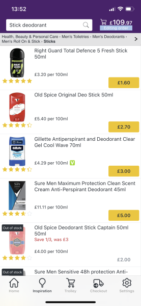 …to wonder where all the stick deodorant has gone?