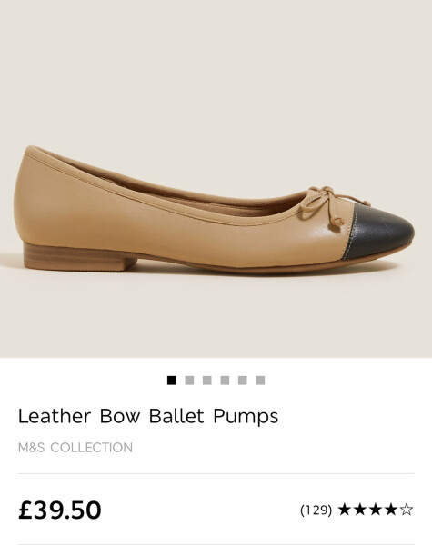 Suddenly got my eye on ballet flats..