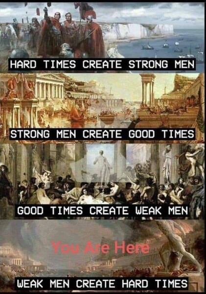 To wonder what we do now that will be frowned upon in 30-40 years time 