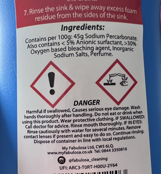 Chemicals in pregnancy
