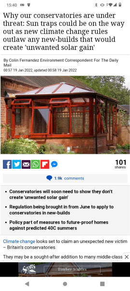 What's so wrong with a conservatory?