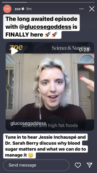 Zoe Nutrition Testing