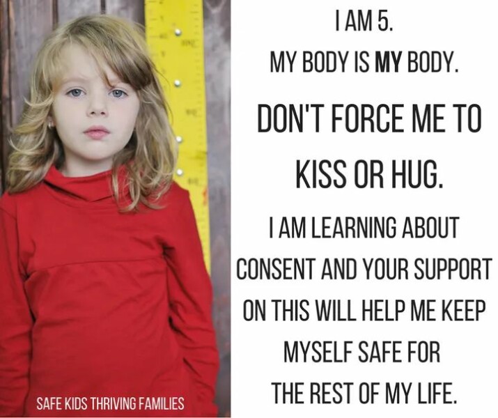 Hug / kiss consent