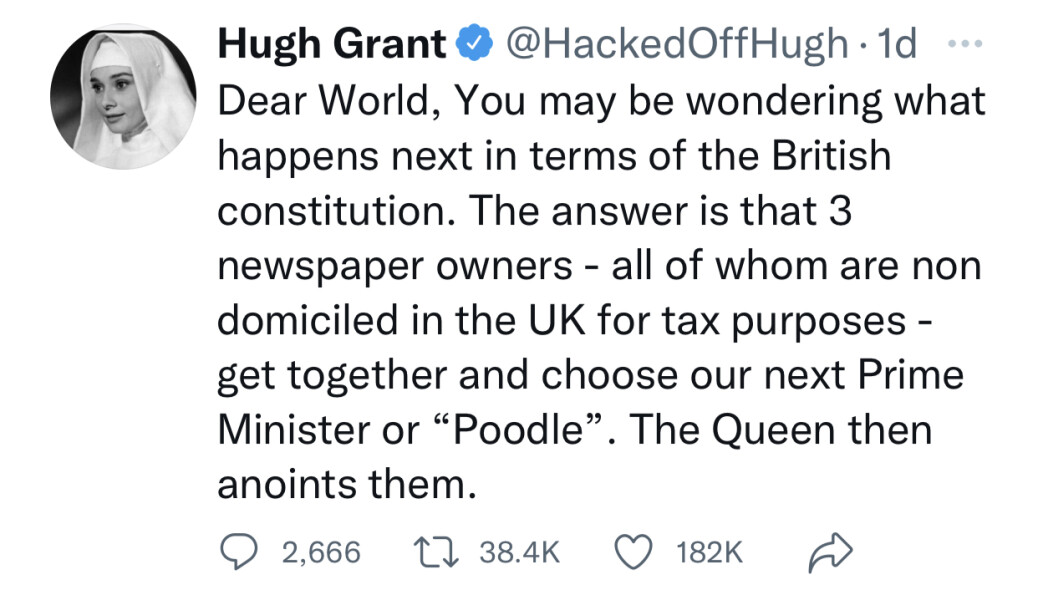 Who do you all want to see as the next PM?
