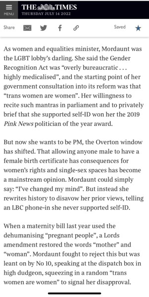 More Mordaunt lies lies