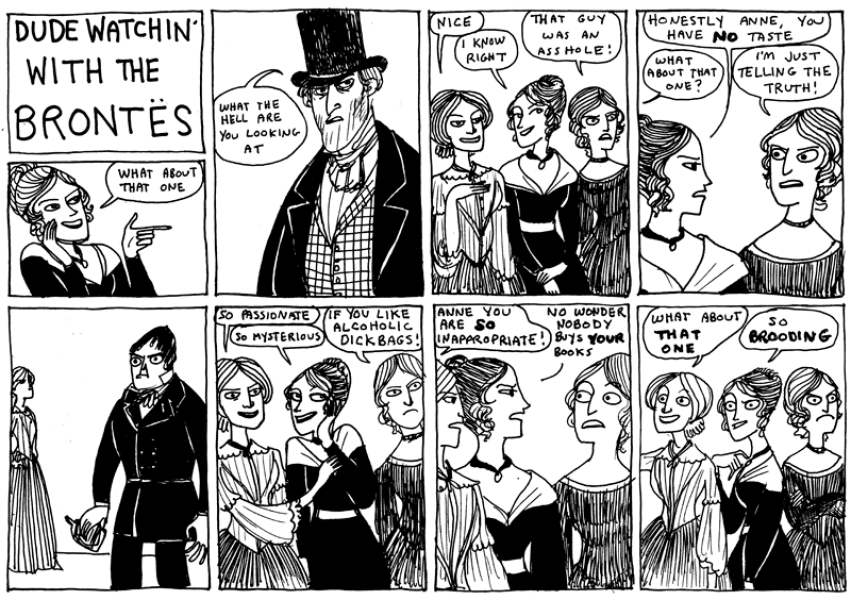 "Reader, I married him". 
