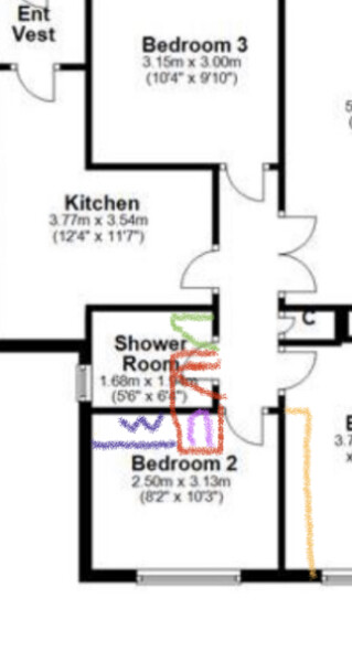 Squeeze in another bathroom (floor plan!)