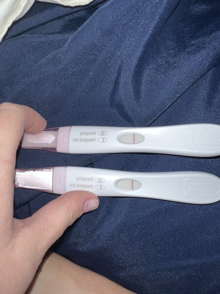 2 lines on first response but negative digital