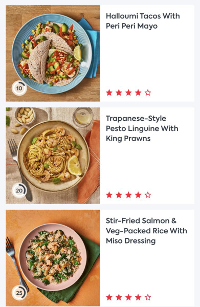 65% off Gousto