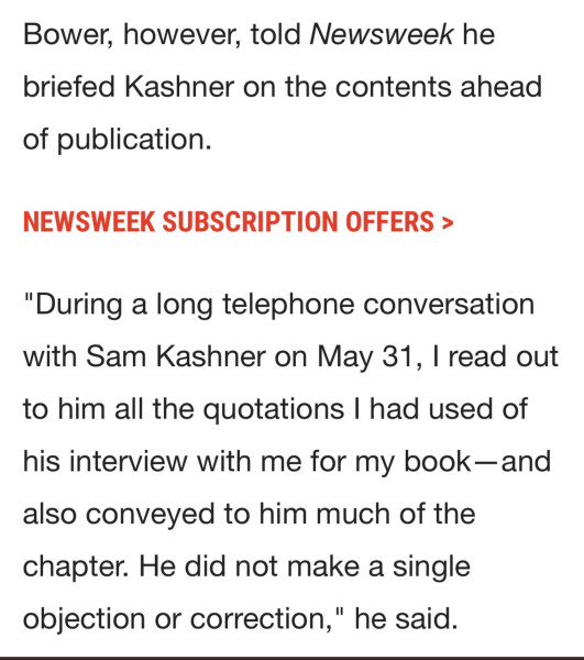 Tom Bower's book on Meghan Markle