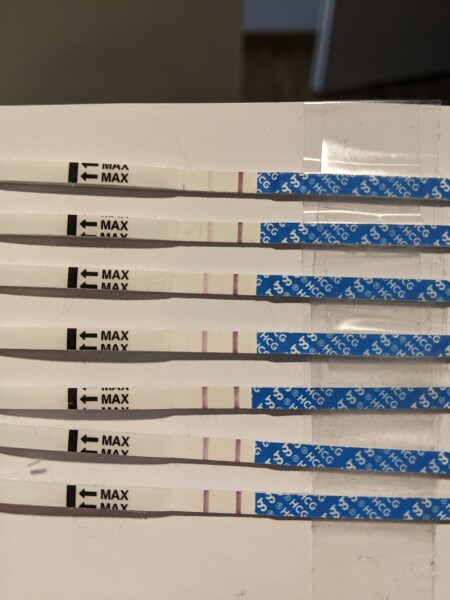 Help! Test line lighter at 20dpo