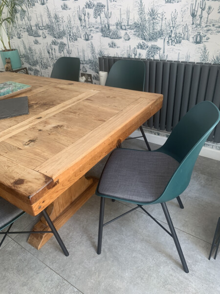 These chairs with this table?