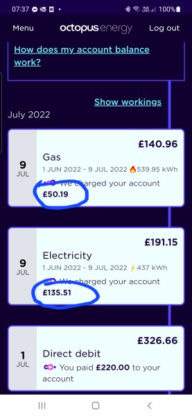 How much are your energy bills?