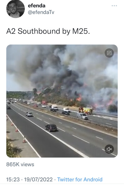 We need to talk about the weather and the potential for extreme heat - RED WARNING issued