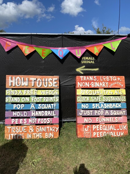 Glastonbury: Did you find the Peequal female urinals?