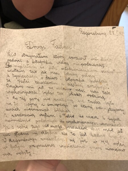 Can any Polish speakers translate an old document?