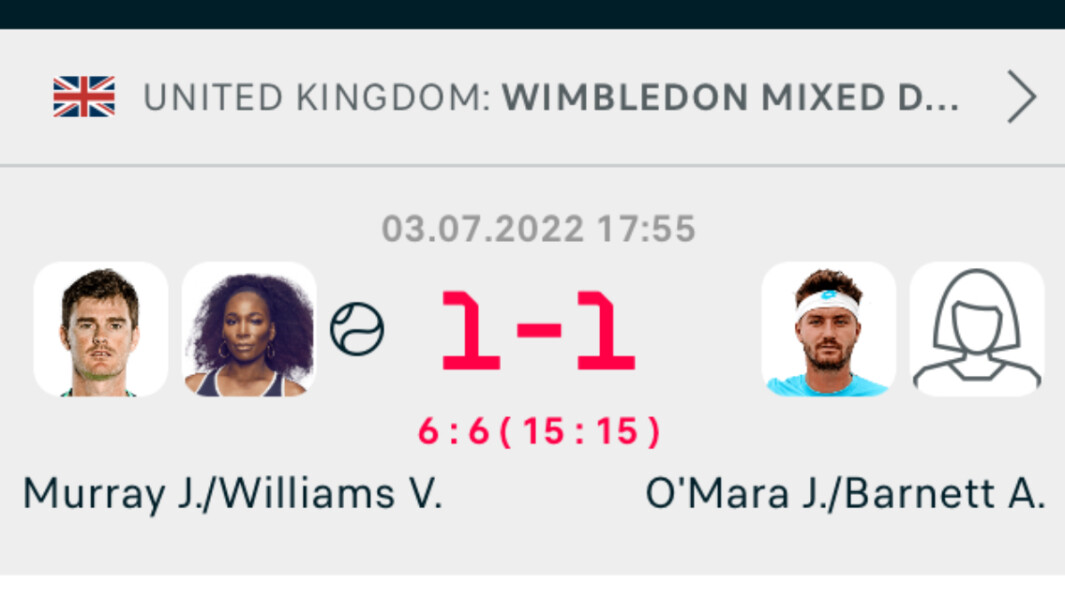 WIMBLEDON continues