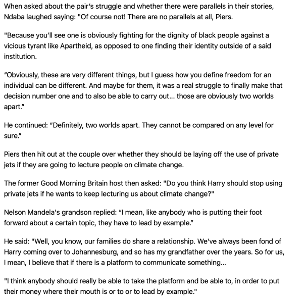 Harry's speech at the UN