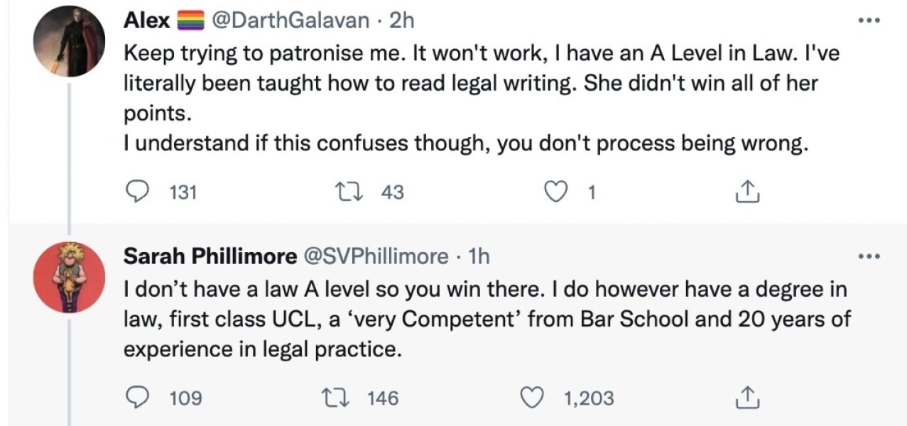 Forstater judgment tomorrow 