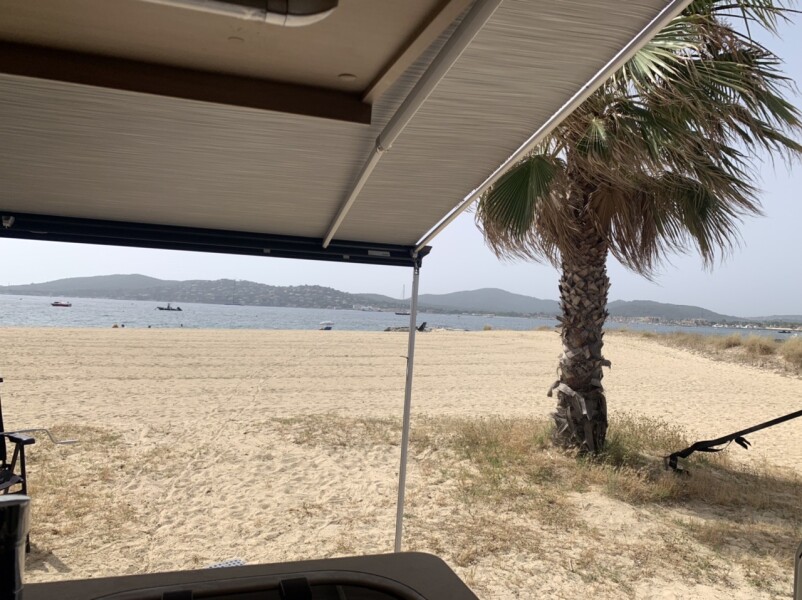 Beach camping UK