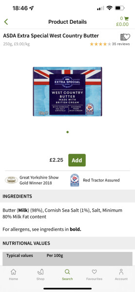 To really want a tub of Lurpack