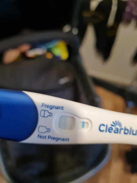 Positive pregnancy test