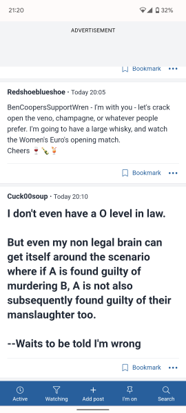 Forstater judgment tomorrow 