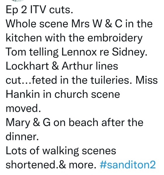 Sanditon ITV