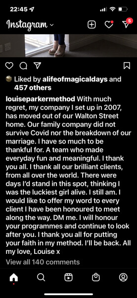 Louise Parker Method thread 2. All welcome