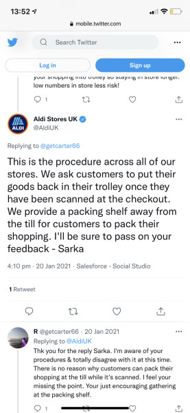 To get the aldi rage...