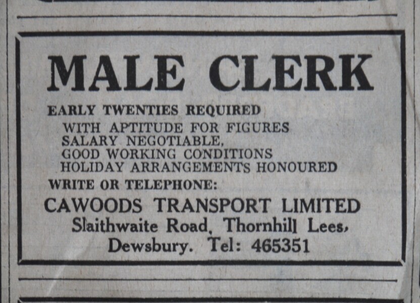 Guess the date of these job ads