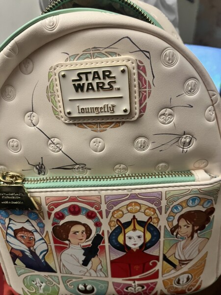 How to get my child's biro doodles off my favourite bag?