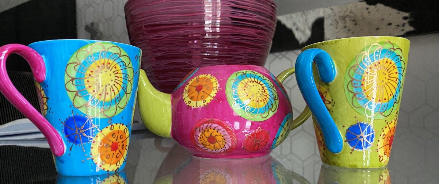 Anyone recognise this teapot and mugs set?