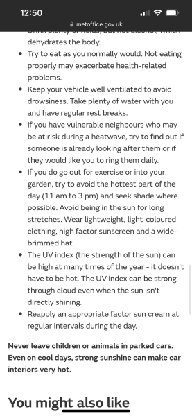 “Hottest part of the day is 12-3” except it isn’t is it?
