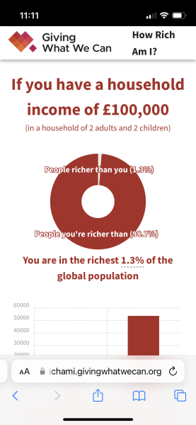 Do you think £100,000 a year household income is a lot of money?
