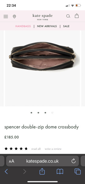 Help finding small cross body bag with multiple compartments