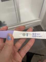 Possibly pregnant?