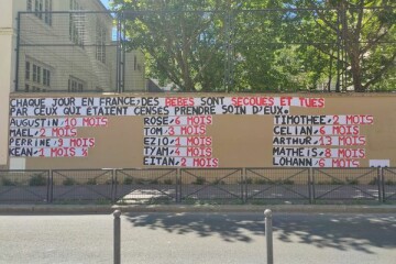 France: trans activists tear down memorial art dedicated to murdered children.