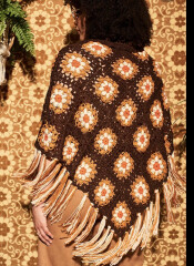 Just how fashionable was the colour brown for girl's clothes in the 70s?